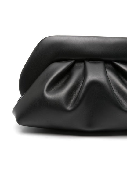 Themoiré Tia Vegan Clutch Bag Black