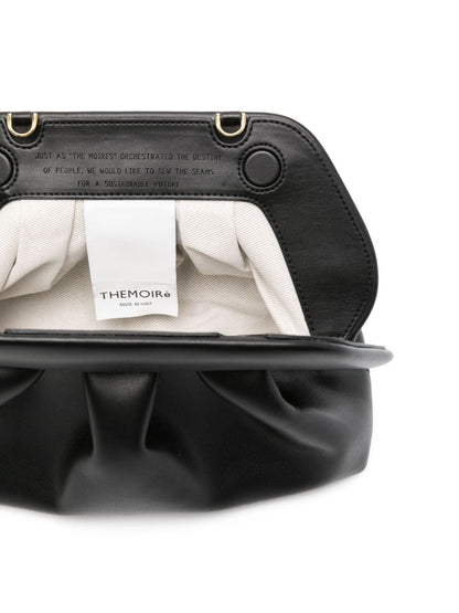 Themoiré Tia Vegan Clutch Bag Black