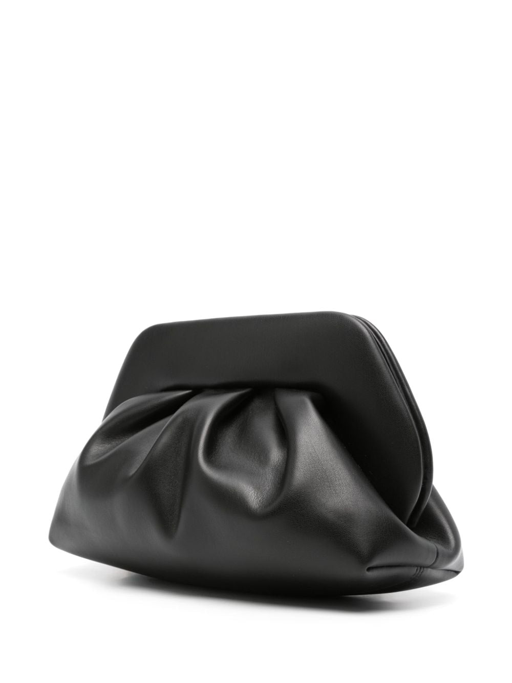 Themoiré Tia Vegan Clutch Bag Black