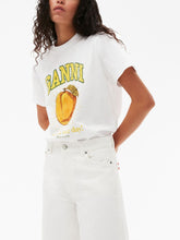 Ganni Basic Peach T-Shirt