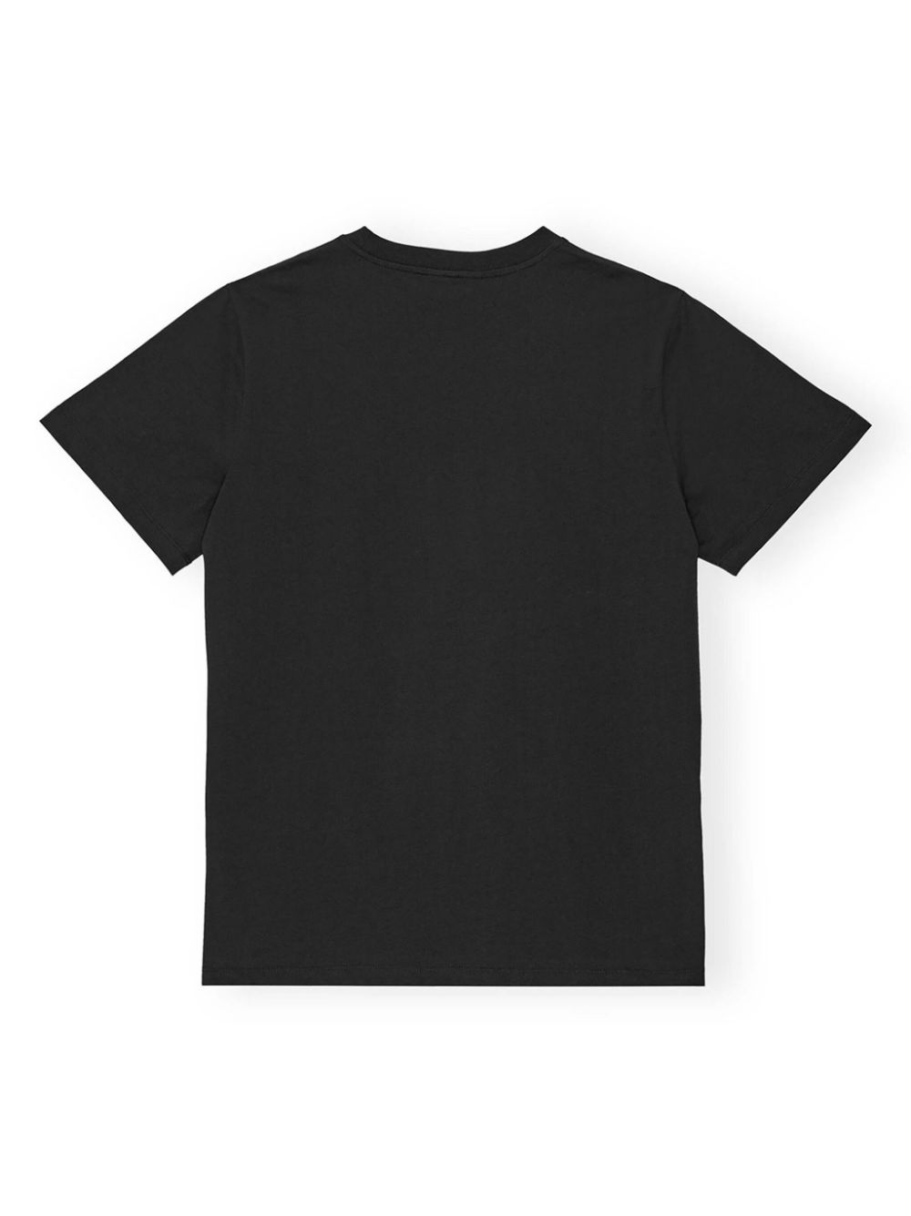 GANNI Cotton Logo print T-shirts Black