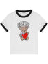 GANNI Bear Logo T-shirt White