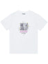 GANNI Logo print T-shirts White