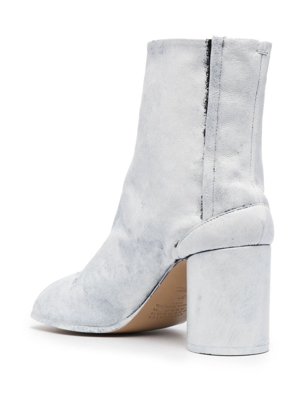 Maison Margiela Tabi 80mm ankle boots White