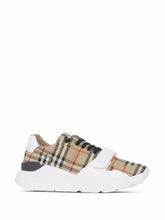 Burberry Regis Vintage Check Cotton Low-Top Sneakers White