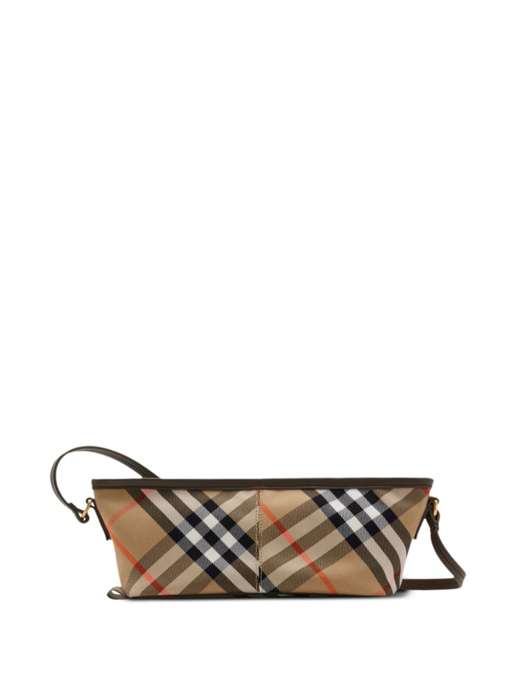 Burberry Baguette check shoulder Bag Beige
