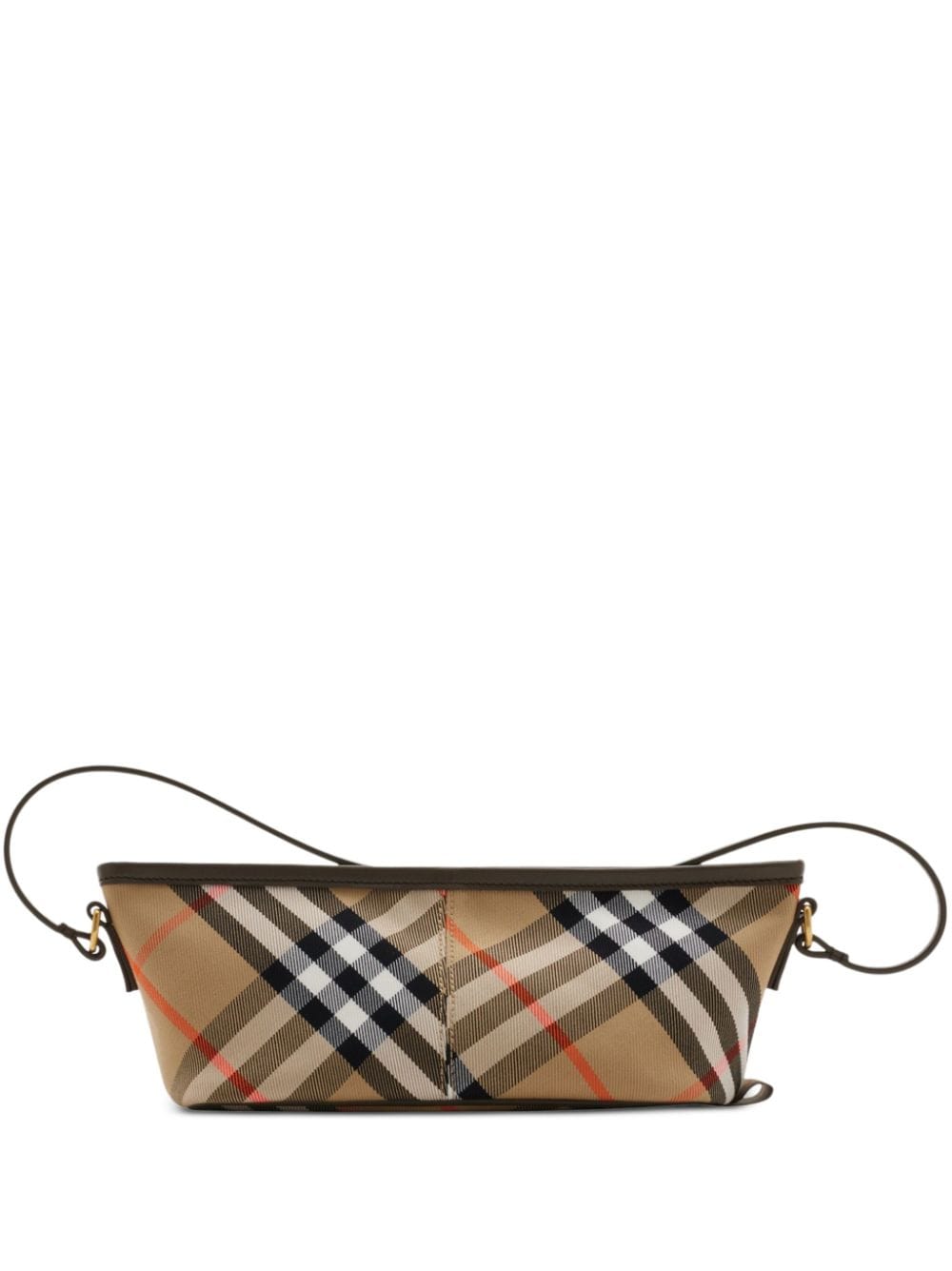 Burberry Baguette check shoulder Bag Beige