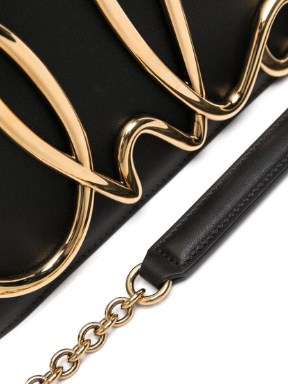 Chloé Logo Iconic Crossbody Bag Black