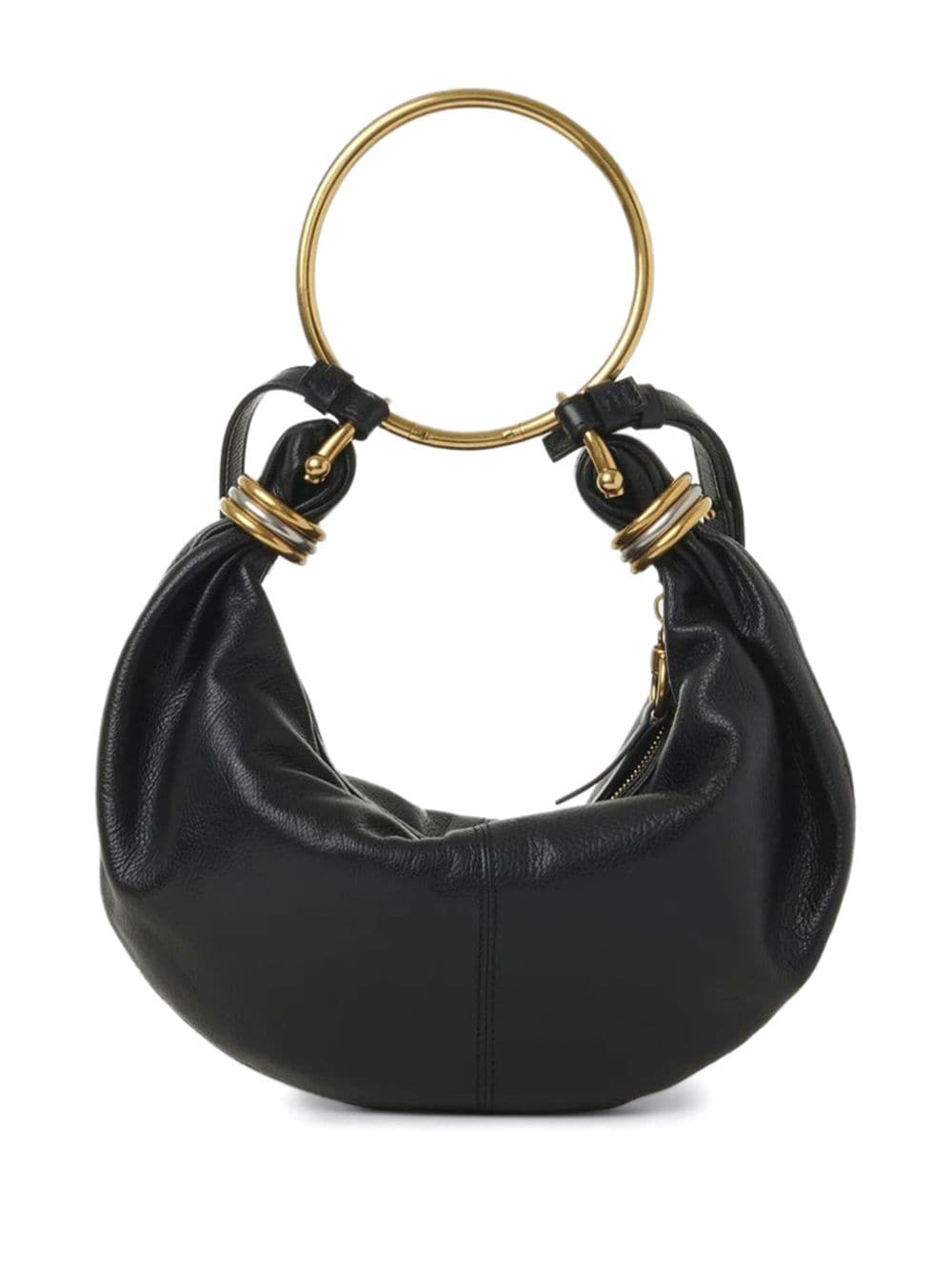 Chloè Small Bracelet Hobo Bag Black