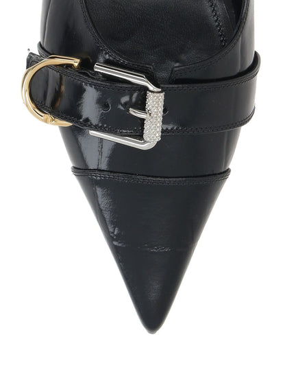 Givenchy Voyou Slingback Ballets Black