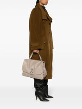 Zanellato Medium Daily Grained Calf Leather Tote Bag Grey