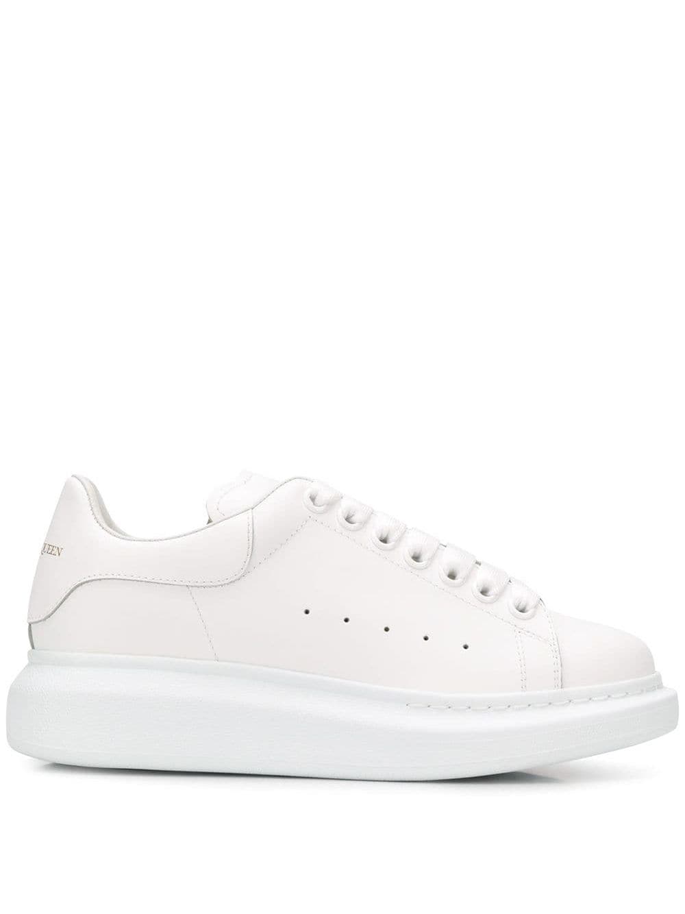 Alexander Mcqueen Oversized Low-Top Sneakers White