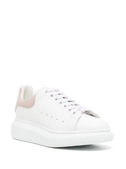 Alexander McQueen Oversized Leather Sneakers Pink