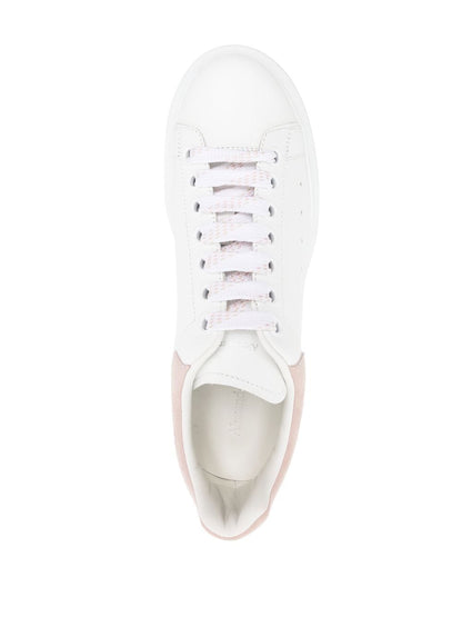 Alexander McQueen Oversized Leather Sneakers Pink