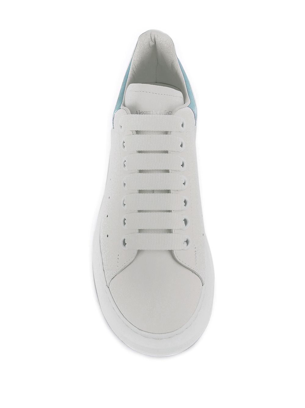 Alexander McQueen Oversized Low-Top Sneakers Clear Blue