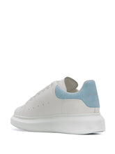 Alexander McQueen Oversized Low-Top Sneakers Clear Blue