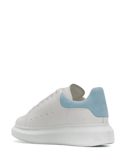 Alexander McQueen Oversized Low-Top Sneakers Clear Blue