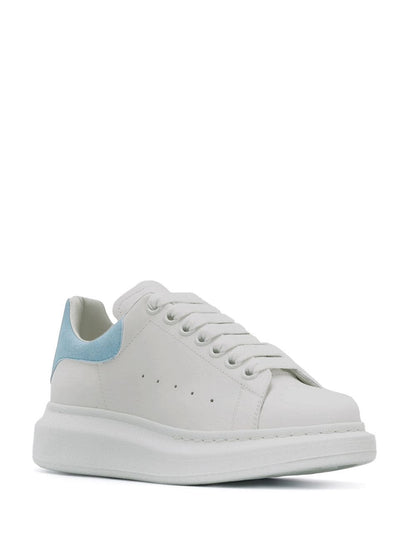 Alexander McQueen Oversized Low-Top Sneakers Clear Blue