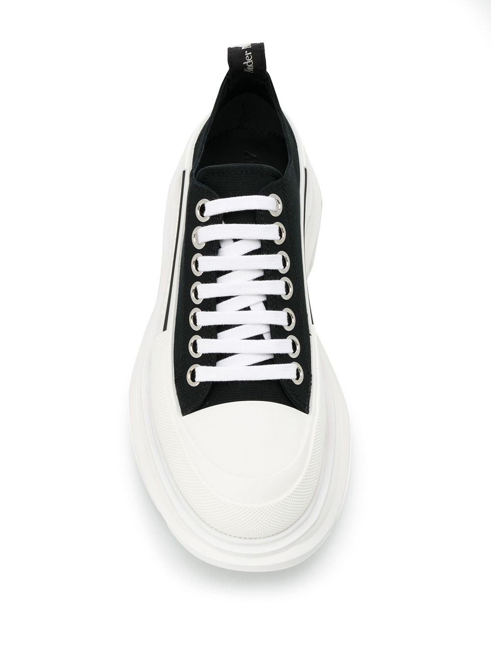 Alexander McQueen Tread Slick Sneakers Black