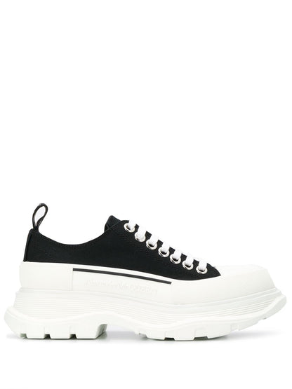 Alexander McQueen Tread Slick Sneakers Black