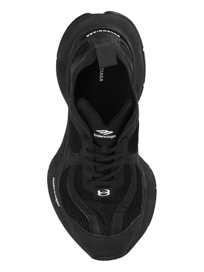 Balenciaga Circuit Chunky-Sole Logo-Print Sneakers Black black