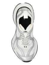 Balenciaga Circuit Paneled Mesh Chunky Sneakers White
