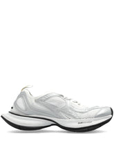 Balenciaga Circuit Paneled Mesh Chunky Sneakers White