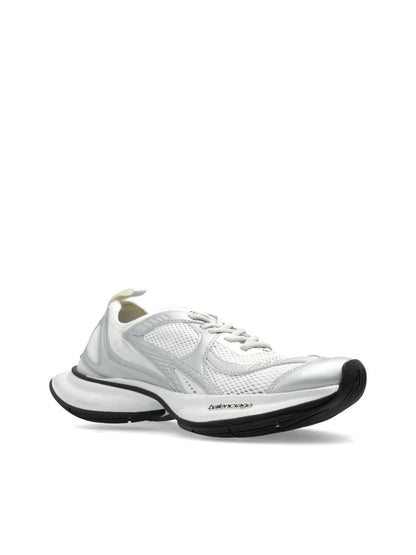 Balenciaga Circuit Paneled Mesh Chunky Sneakers White