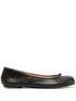 Maison Margiela Black Tabi Toe Ballet Flats