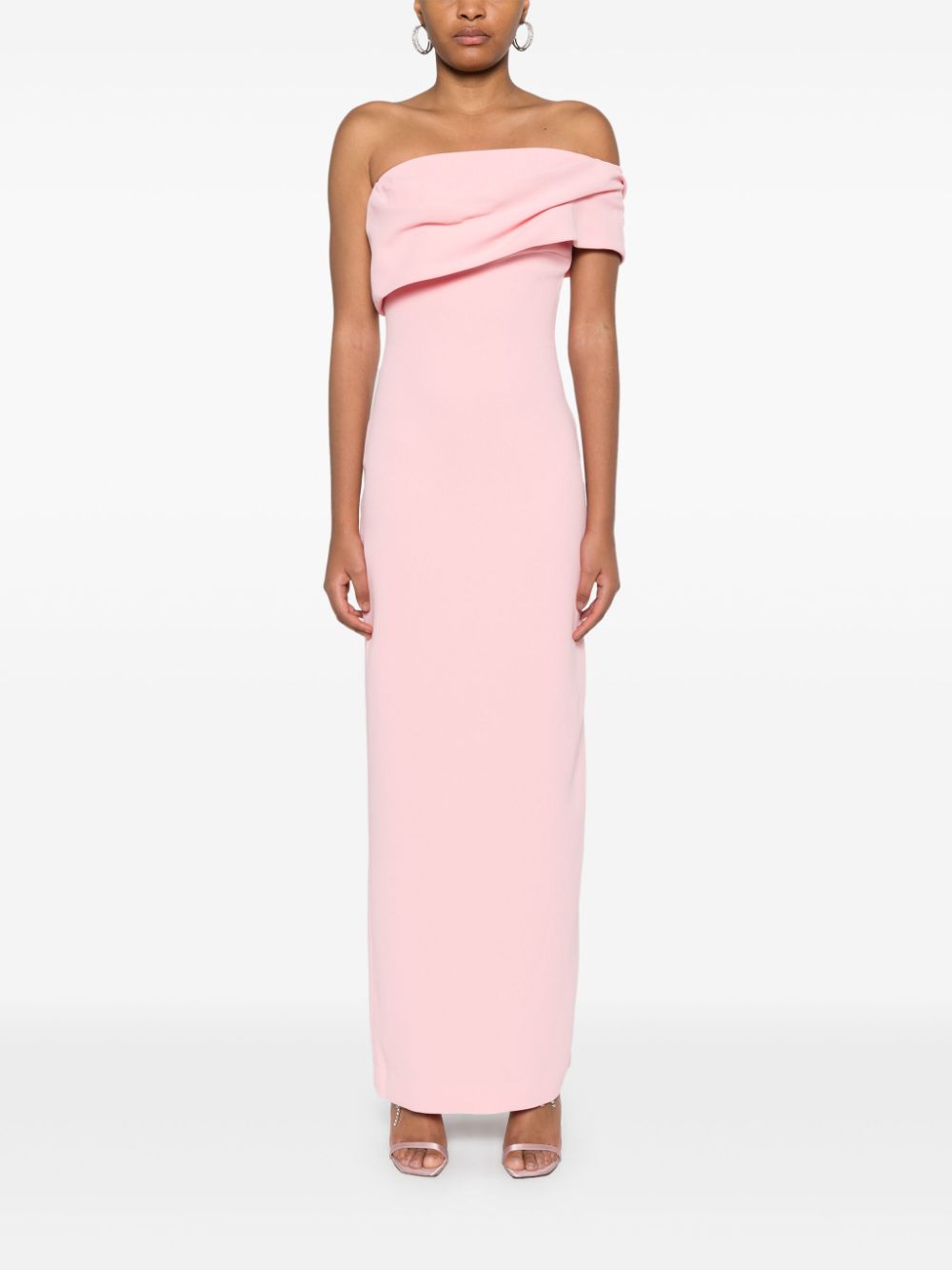 Solace London  off-the-shoulder Maxi Dresses Pink