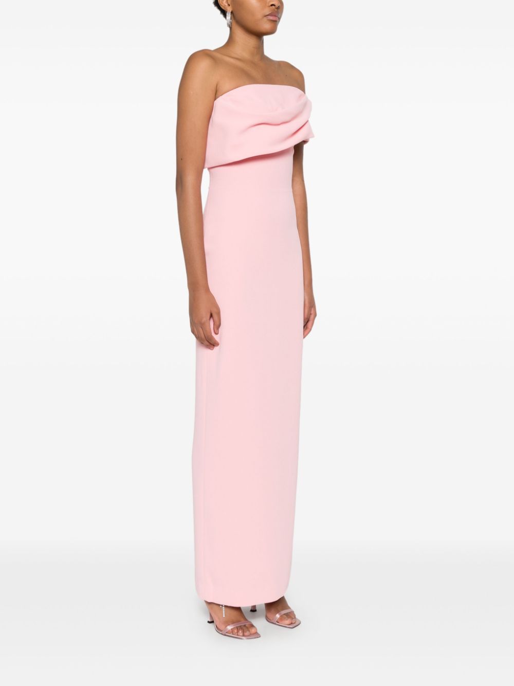 Solace London  off-the-shoulder Maxi Dresses Pink