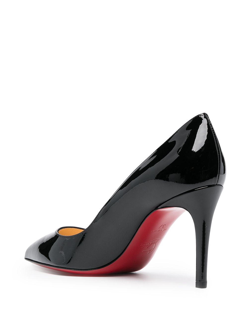 Christian Louboutin Pigalle 85mm Leather Pumps Black