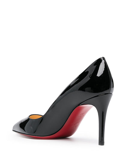 Christian Louboutin Pigalle 85mm Leather Pumps Black