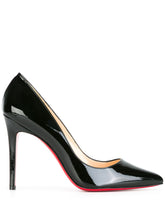 Christian Louboutin Pigalle 100mm Leather Pumps Black