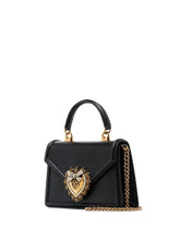 Dolce & Gabbana Small Devotion Handbag Black