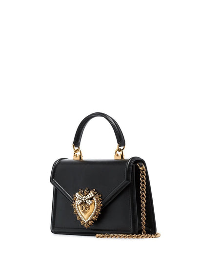 Dolce &amp; Gabbana Small Devotion Handbag Black