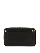 Dolce & Gabbana Embossed-logo crossbody bag Black