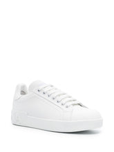 Dolce & Gabbana Calfskin Portofino Sneakers White