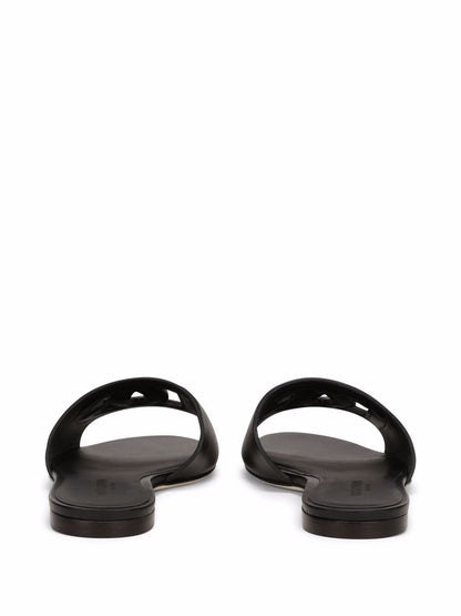 Dolce &amp; Gabbana DG Millennials logo slides Black