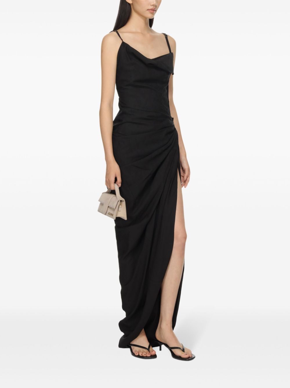 JACQUEMUS Saudade Maxi Dress Black