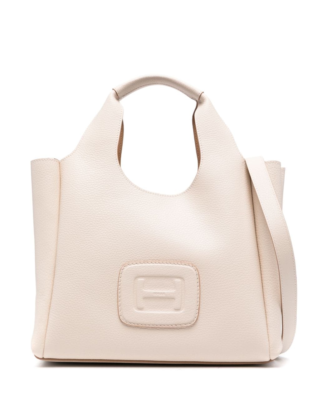 HOGAN PRE Small H-bag Shopping Bag Ivory 