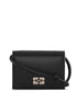 Ganni Bou Logo-Plaque Recycled Leather Wallet Black