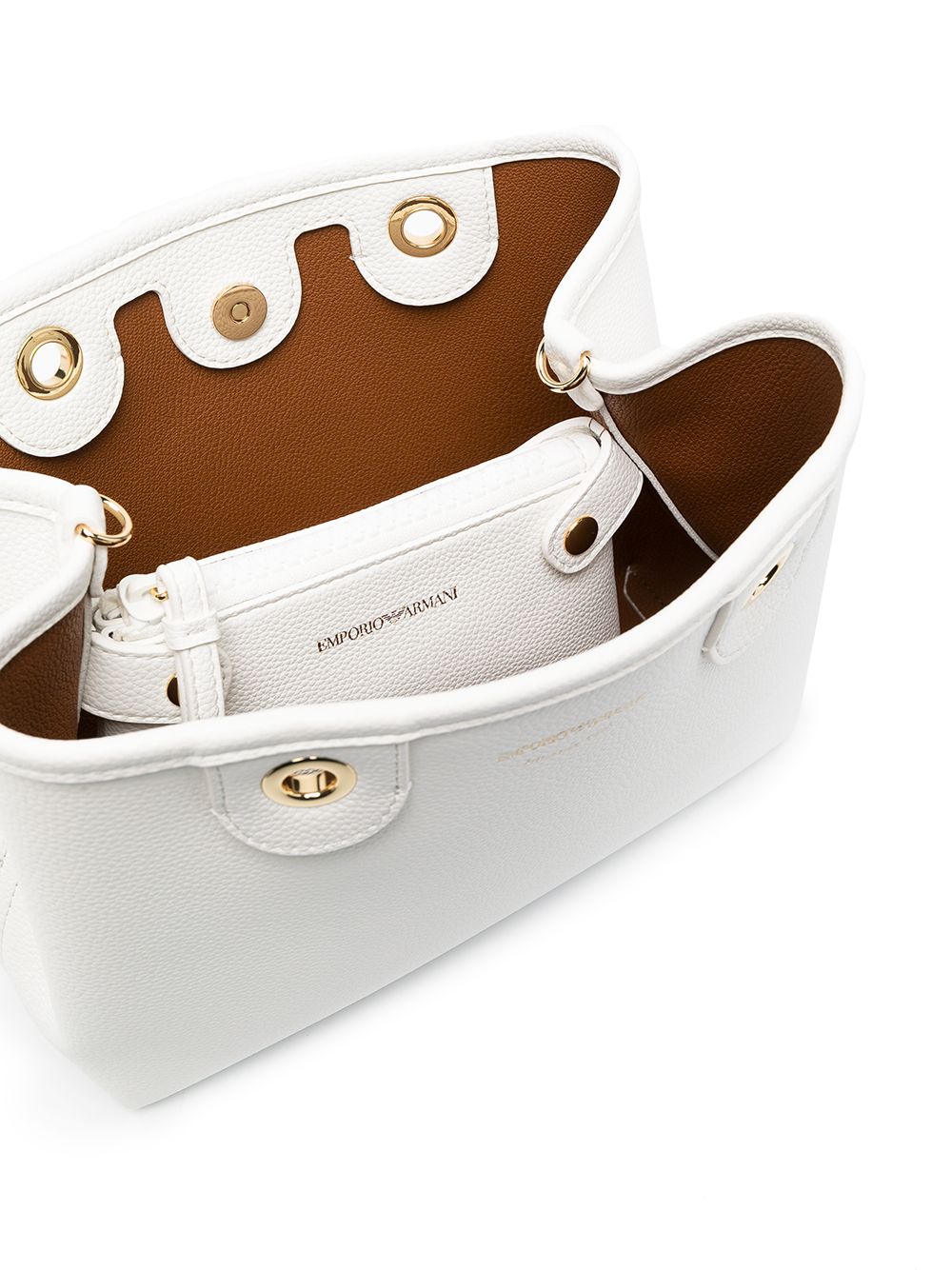 Emporio Armani Mini MyEA Bag White