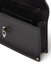 Valentino Garavani Rockstud Mini Nappa Leather Clutch Bag Black black