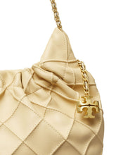 Tory Burch Mini Fleming Hobo Bag beige