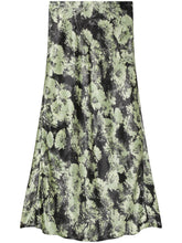 Tory Burch Printed long skirt Green