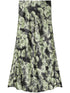 Tory Burch Printed long skirt Green