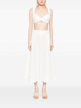 Zimmermann Crush embroidered bralette WHITE