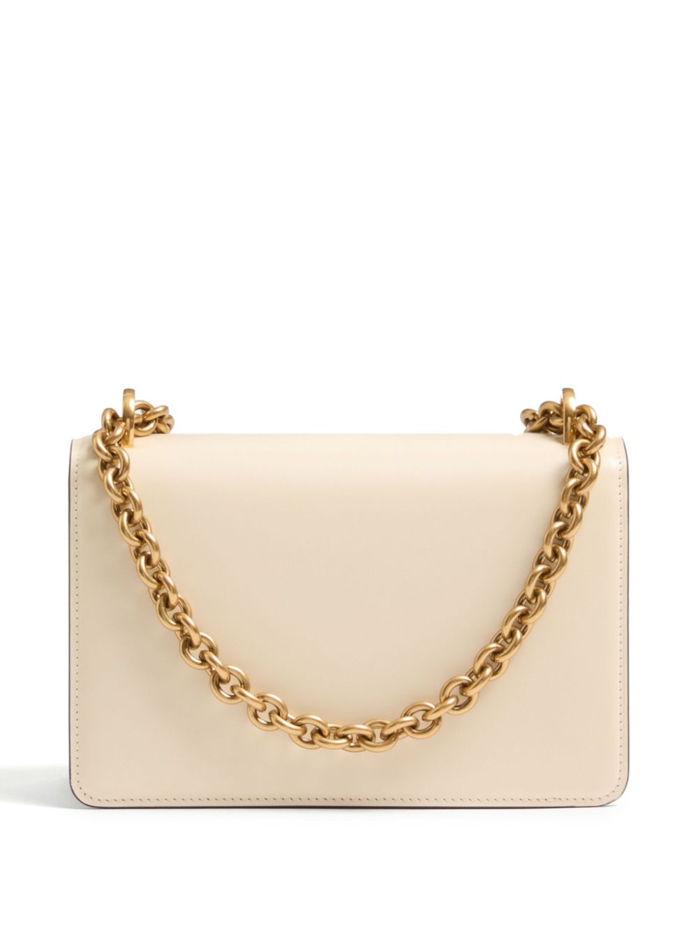 Valentino Garavani Vain Small Leather Shoulder Bag White