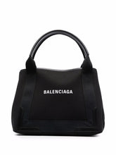 Balenciaga Cabas Small Canvas Tote Bag Black